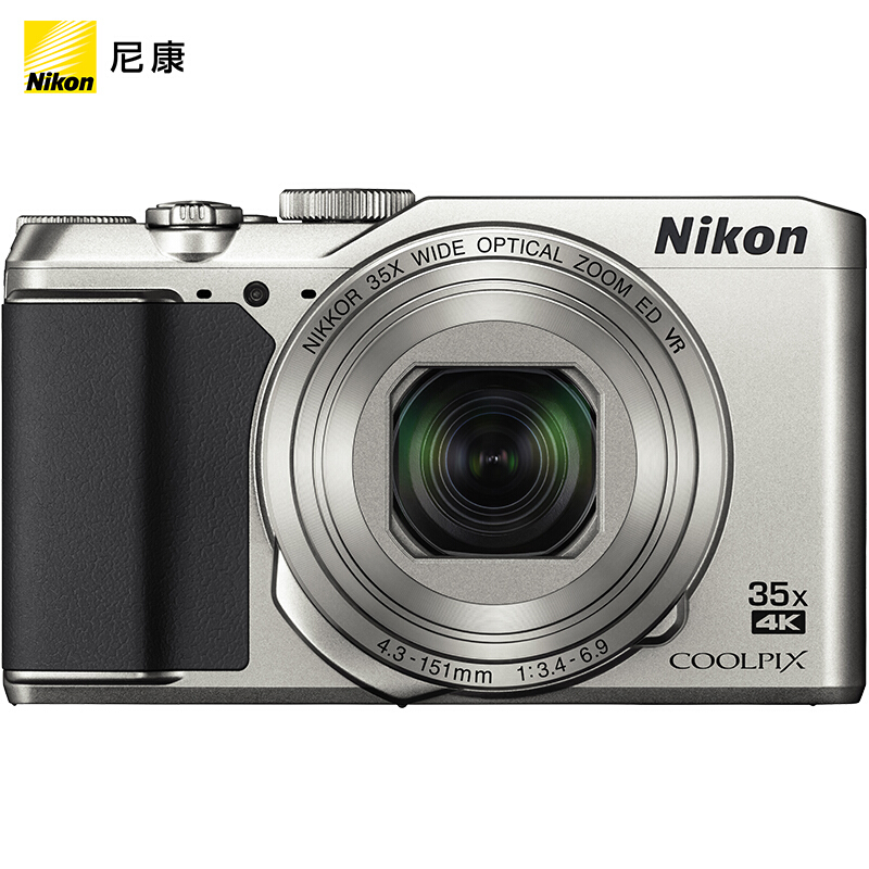 尼康（Nikon） Coolpix A900 数码相机（银色）