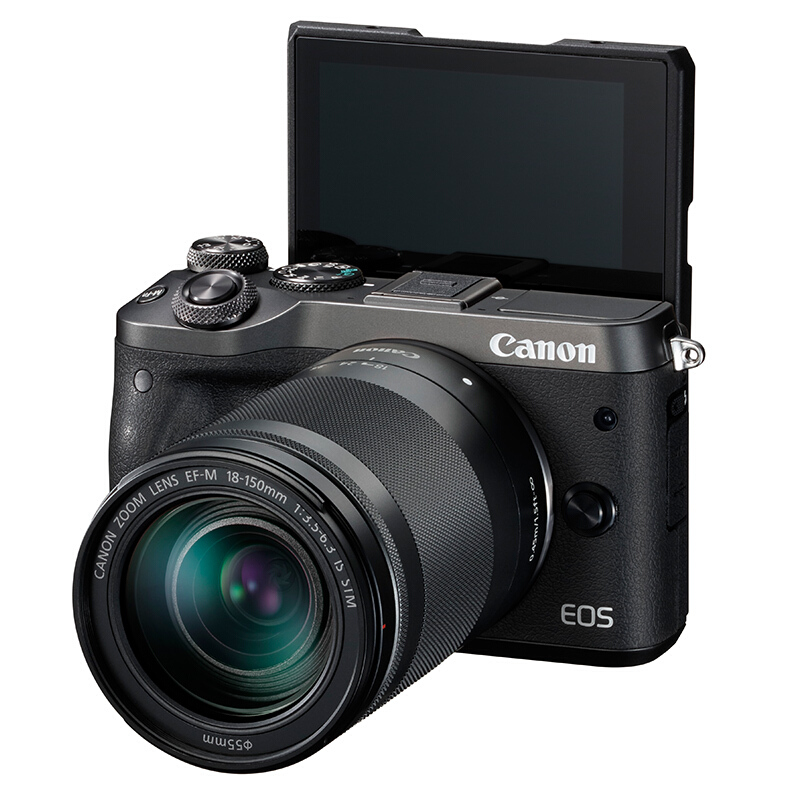 佳能（Canon） EOS M6 可换镜微单照相机（18-150镜头黑色套机）_http://www.szkoa.com/img/sp/307/e1f7b779-67b8-4ab8-8dac-12ab45e25a05.jpg