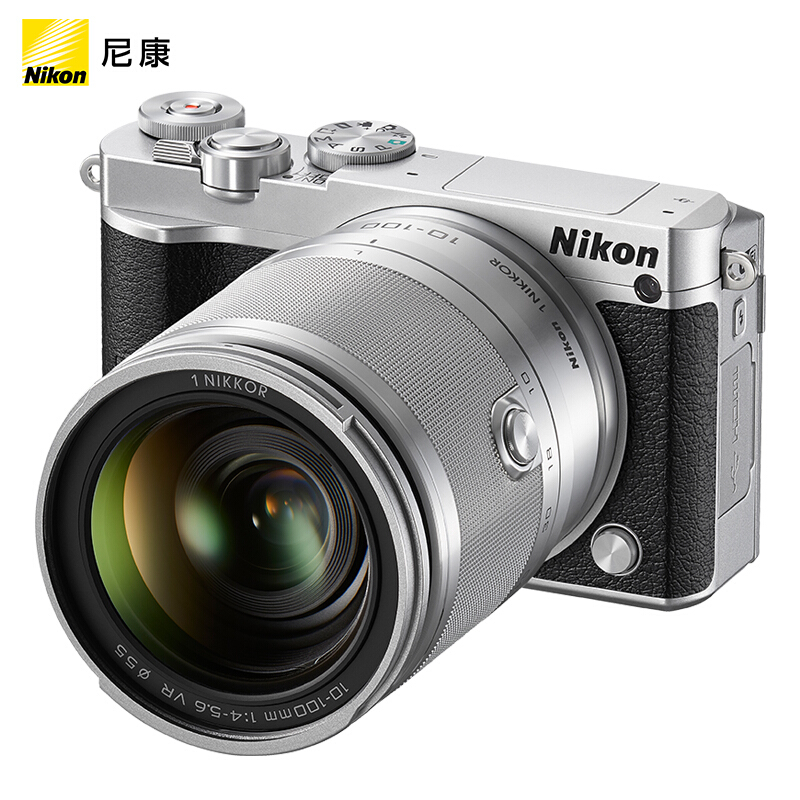 尼康（Nikon） J5 微单相机（10-100mm f/4-5.6镜头套机银色）