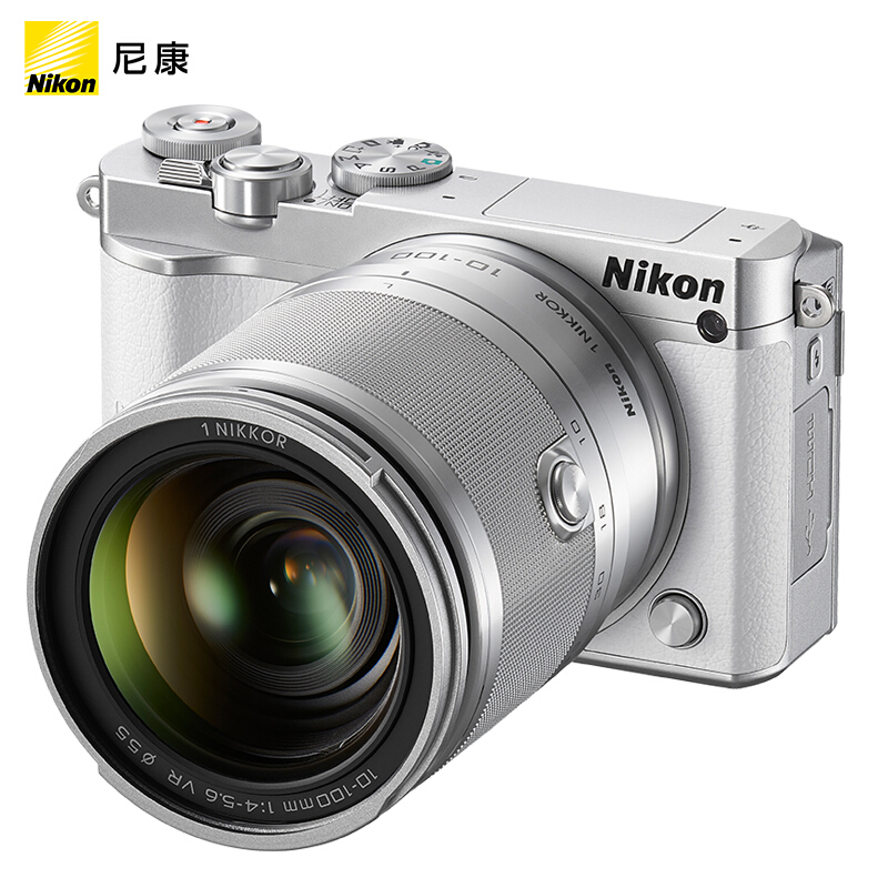 尼康（Nikon） J5 微单相机（10-100mm f/4-5.6镜头套机白色）