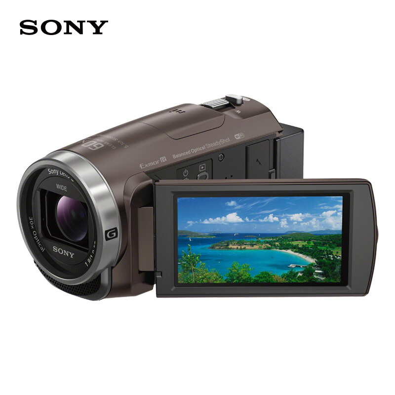 索尼（SONY） HDR-CX 680 高清数码摄像机 (棕色 CX680) 