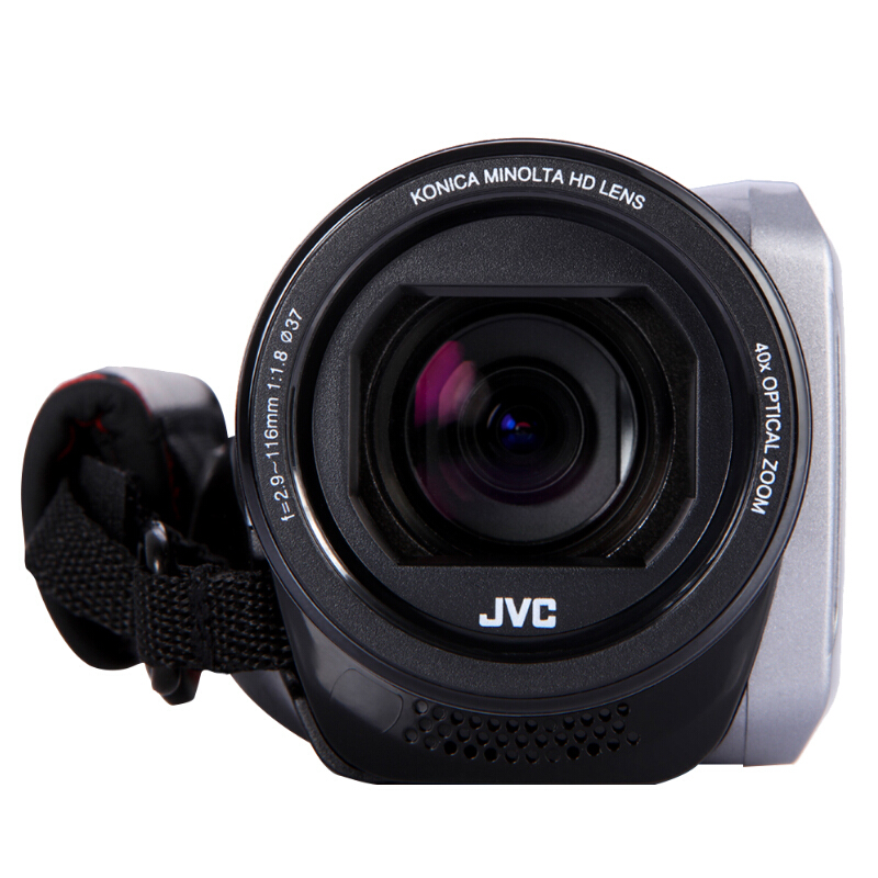 JVC（杰伟世） GZ-R420 SAC四防高清摄像机DV 家用户外运动 (银色 可扩展镜头) 