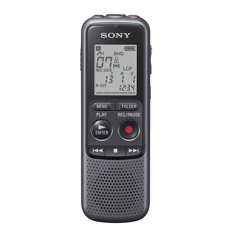 索尼（SONY） ICD-PX240 数码录音笔 4G（黑色） 