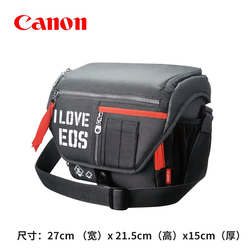 佳能（Canon） 80D/70D/700D/1300D 单反相机包 原装摄影包 微单数码单肩包 佳能单肩摄影包