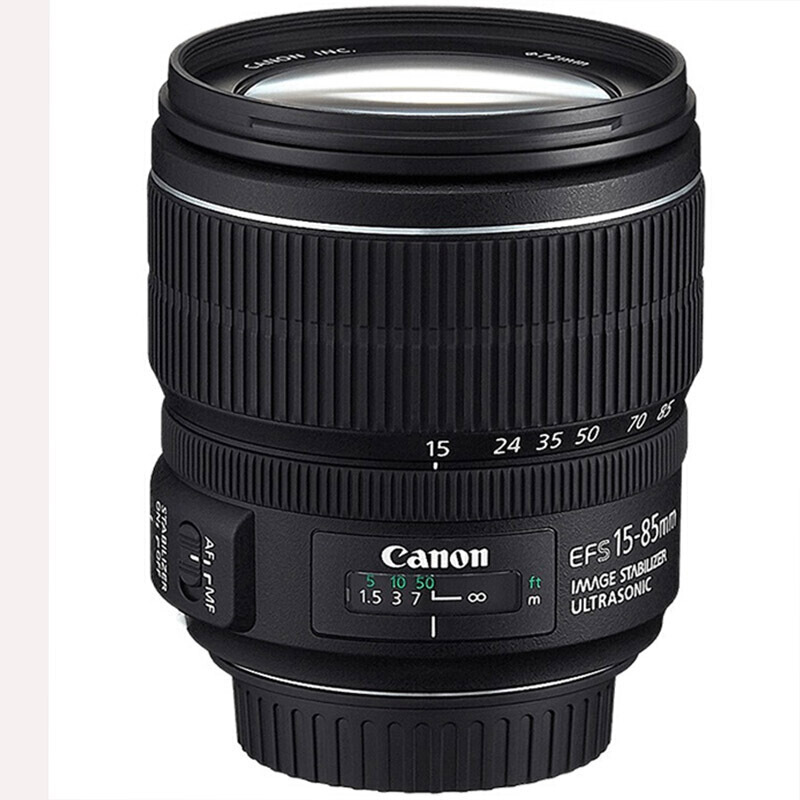 佳能（Canon） EF-S 15-85mm f/3.5-5.6 IS USM 镜头（套装）