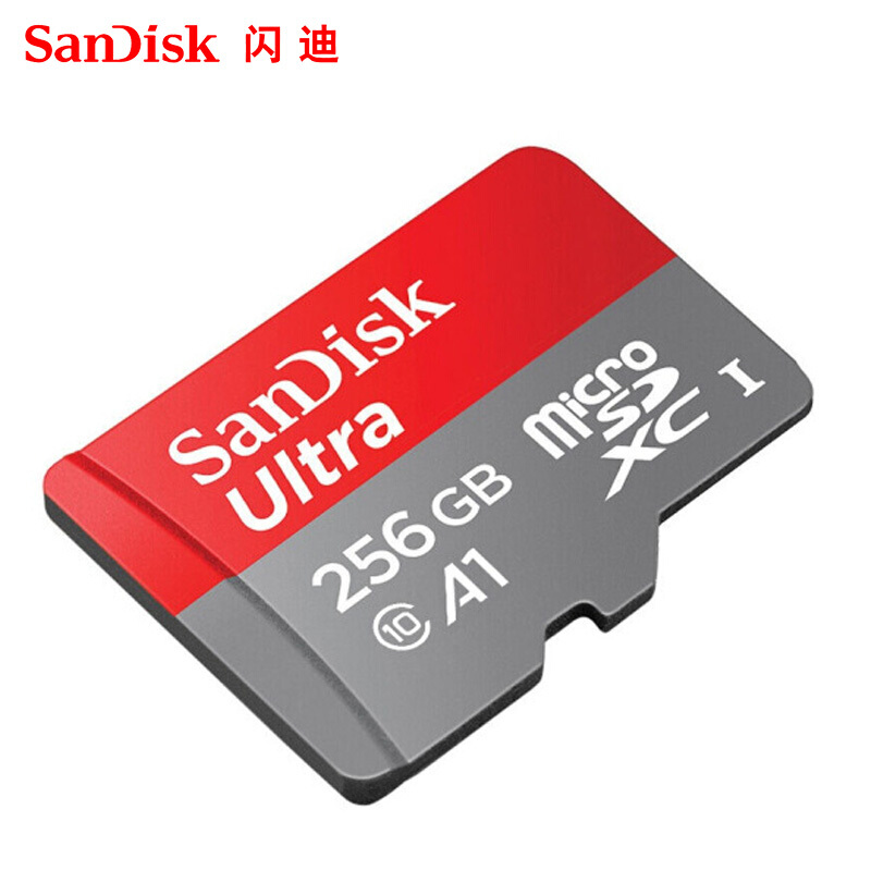 闪迪（SanDisk） A1 读速100MB/s 至尊高速移动MicroSDHC UHS-I存储卡 TF卡 (256GB) 