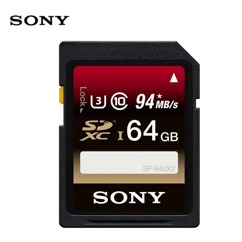 索尼（SONY） SF-64UX2 SDXC UHS-I 内存卡/SD卡