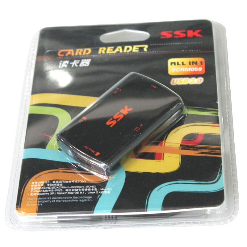 飚王（SSK） SCRM059 多功能合一读卡器 USB3.0高速读写 支持TF/SD/CF/MS手机卡相机卡_http://www.szkoa.com/img/sp/323/4c075b92-7a68-48fb-935b-887d65664cac.jpg