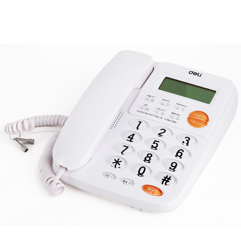 得力（deli） 780 透明耐磨按键电话机 免提来电显示办公家用固定电话_http://www.szkoa.com/img/sp/329/b05dac77-ddff-4c5a-9532-5478b8e86641.jpg