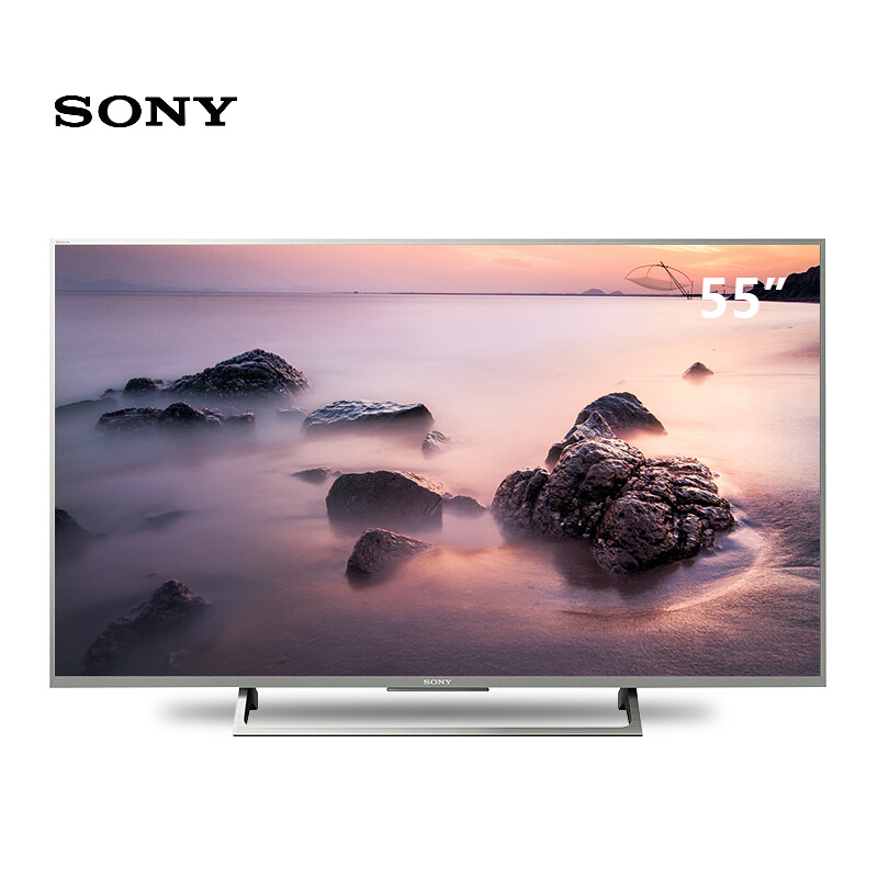 索尼 KD-55X8000E 索尼（SONY） KD-55X8000E 55英寸4K超高清安卓6.0智能液晶平板电视