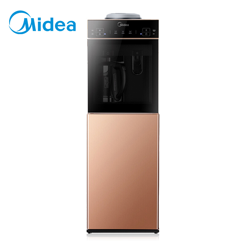 美的（Midea） YD1510S-X 家用立式饮水机冷热型沸腾胆 一键智能清洗饮水器