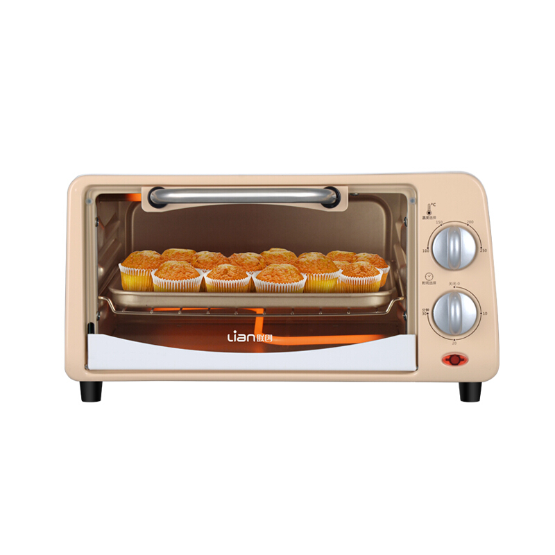 联创（Lianc） DF-OV3002M 多功能迷你电烤箱 家用烘焙蛋糕烧烤架