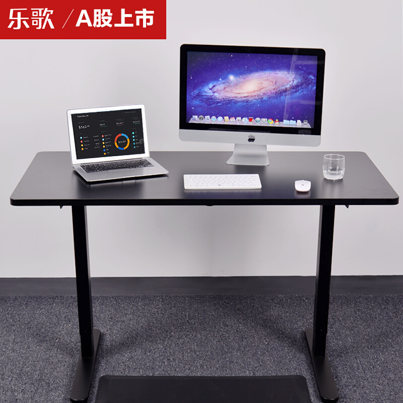 乐歌（Loctek） E1D 站立办公电动升降桌套装 (雅黑/方型1200x600mm) _http://www.szkoa.com/img/sp/361/35024d2e-caca-463f-bee3-72174d1172bd.jpg