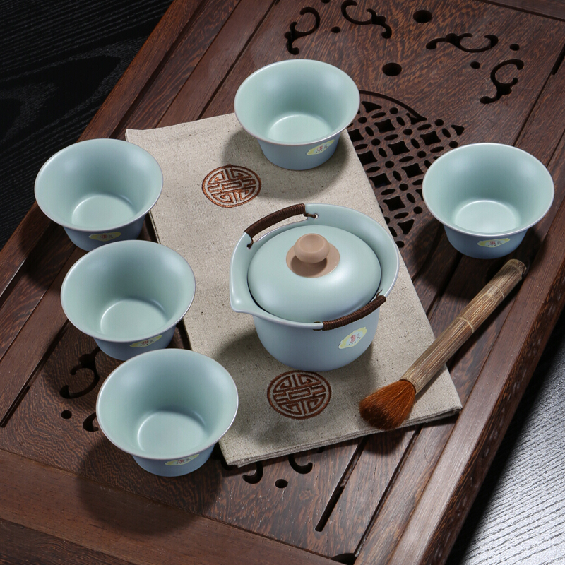 东道汝窑 功夫茶具套装 晨香侧杯组 一碗五杯（天青色）_http://www.szkoa.com/img/sp/437/8faa7660-3b19-47a0-a99b-38e0d7e422ad.jpg