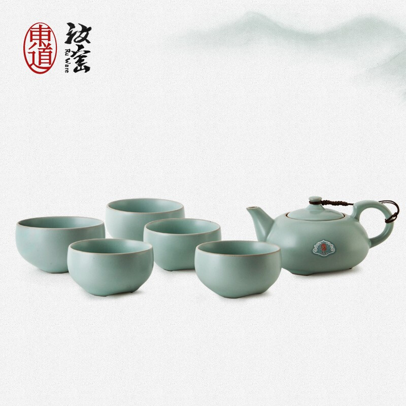 东道汝窑 功夫茶具套装 喜乐壶杯组/一壶五杯（天青色）_http://www.szkoa.com/img/sp/437/e88563c4-4672-4760-bcce-589c5759b802.jpg