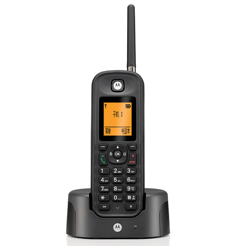 摩托罗拉（Motorola） O201C 电话机 远距离数字无绳单机 橙色背光电话簿中英文显示菜单可扩展 无线座机（黑色）_http://www.szkoa.com/img/sp/764/18c82629-3e38-44c0-9414-ed2e9ddc7b5d.jpg