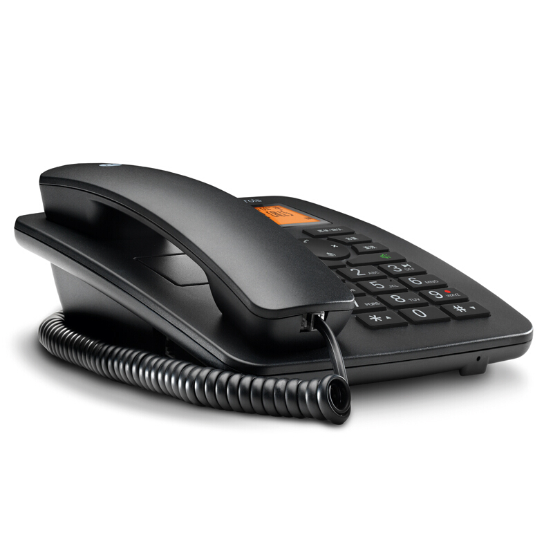 摩托罗拉（Motorola） CT111C 智能自动/手动插卡录音电话机座机商务客服电话呼叫中心家用办公固定座机 （黑色）_http://www.szkoa.com/img/sp/766/7590b632-3ef1-42fb-a6b1-71fd133694d9.jpg