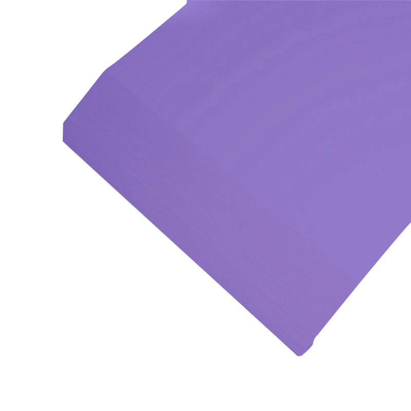 国产 A4 120G 彩色卡纸 100张/包（紫色A4）